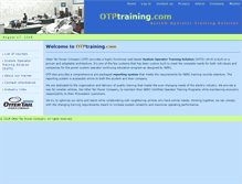 Tablet Screenshot of otptraining.com